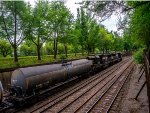 NS yard job in Allegheny Commons Park